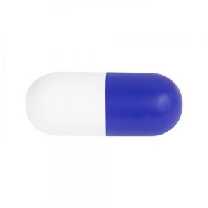 ANTI-STRESS EN FORMA DE CAPSULA personalizada